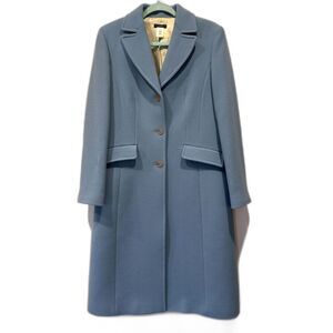 Classy J. Crew Baby Blue Wool Thinsulate Coat